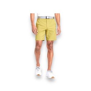 All In Motion Mens 8” Cargo Golf Shorts, Khaki Green, size 40